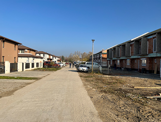 Dunaliget lakópark ikerházak